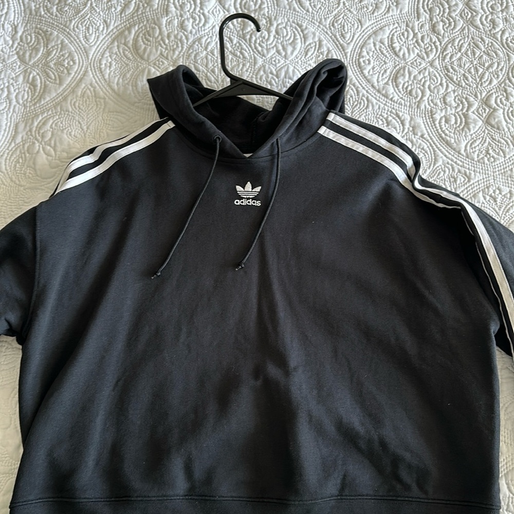 Adidas cropped hoodie